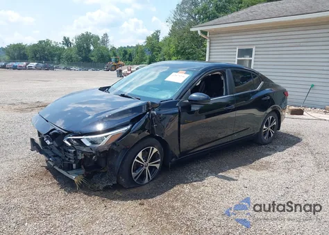 2020 Nissan Sentra Sv Xtronic Cvt z USA, uszkodzony, nr VIN 3N1AB8CV7LY267315
